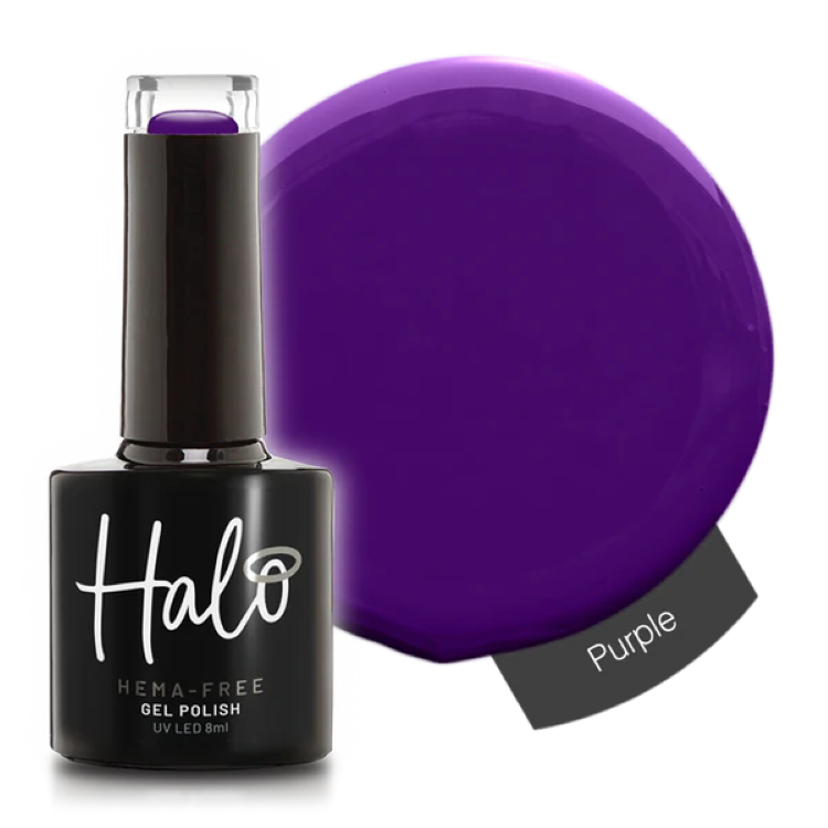 HALO GEL POLISH PURPLE - 8ML - HEMA FREE