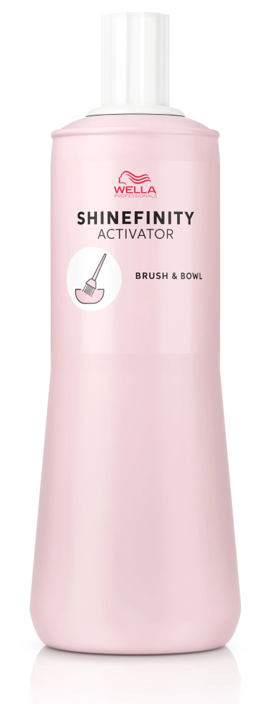 WELLA SHINEFINITY ACTIVATOR BRUSH & BOWL - 2% - 1 Litre
