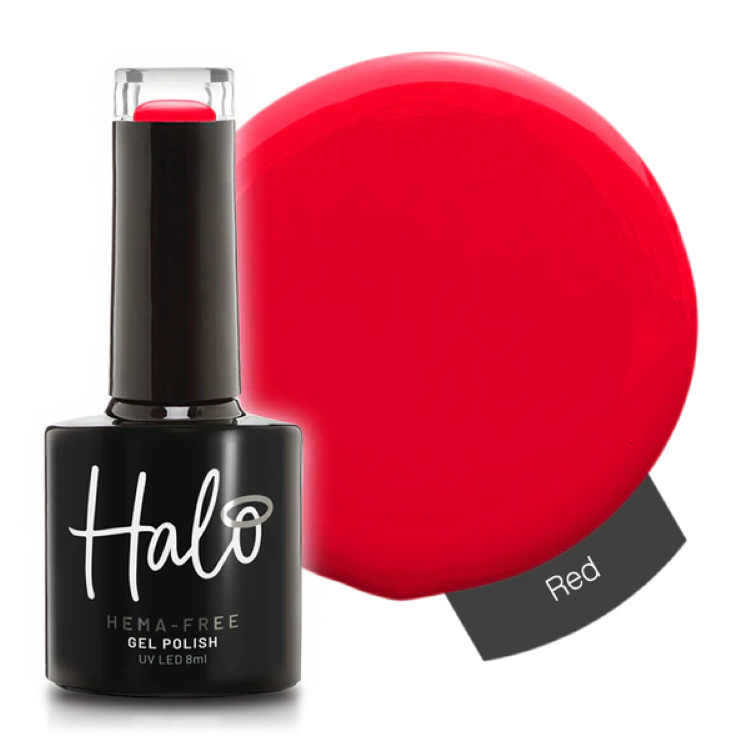HALO GEL POLISH RED - 8ML - HEMA FREE