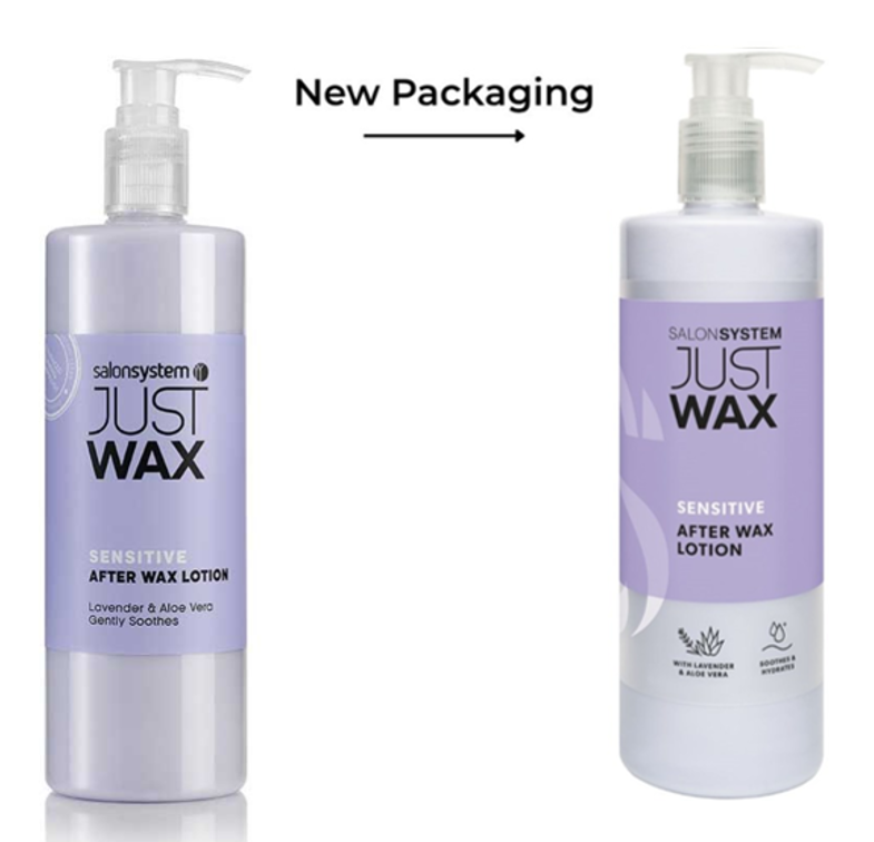 SALON SYSTEM JUST WAX AFTER WAX LOTION - 500ml - Image 2