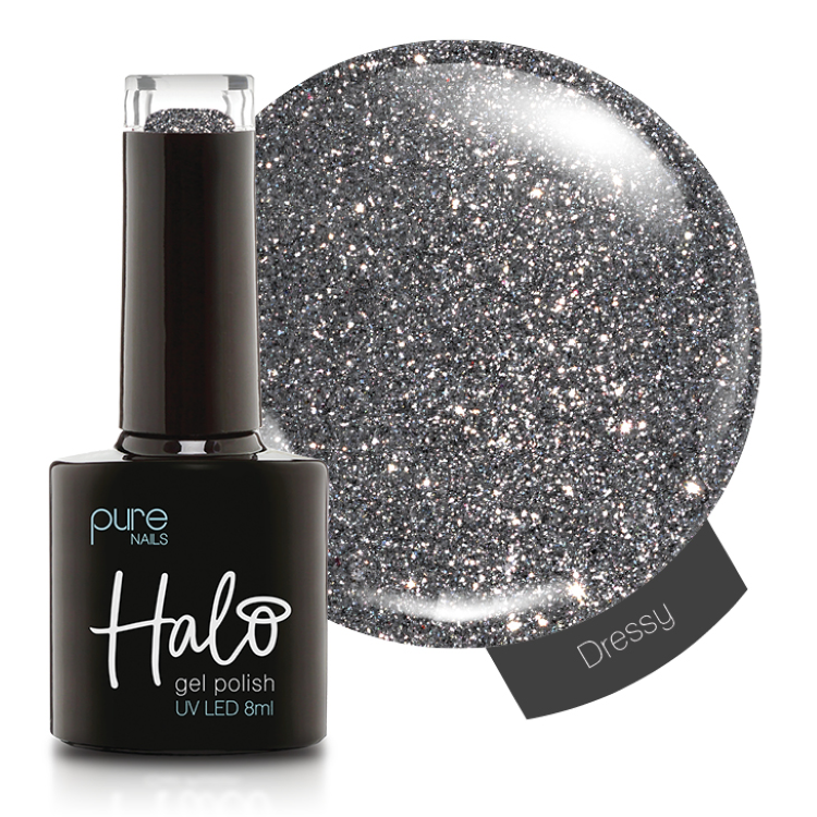 HALO GEL POLISH DRESSY - 8ML (SPARKLE SEASON) - HEMA FREE