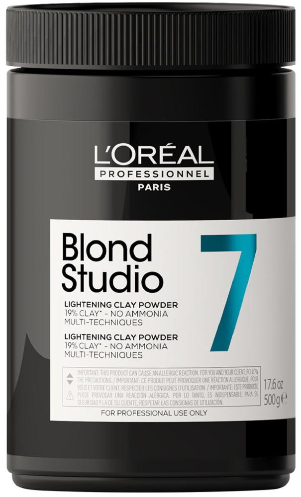 L'ORÉAL NO.7 BLOND STUDIO CLAY POWDER (WHITE)