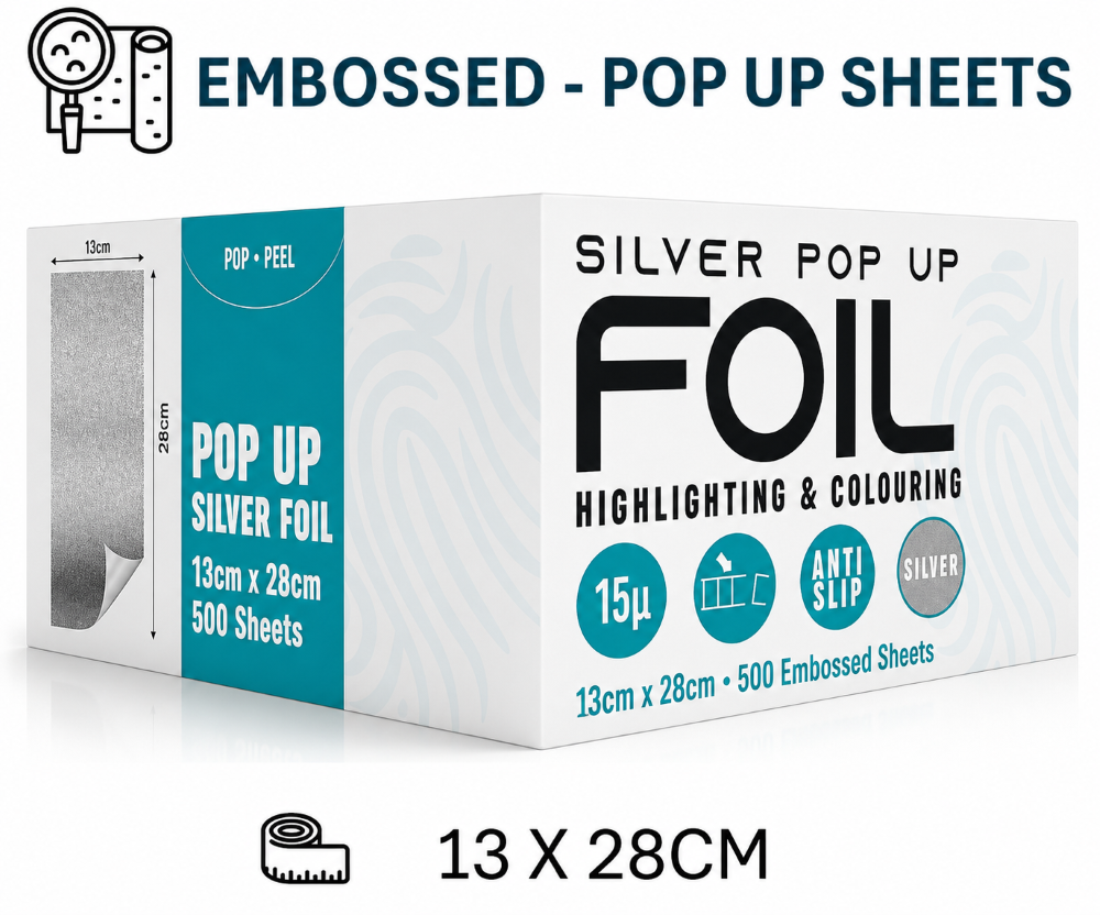 IDENTITY EMBOSSED POP UP SHEETS 13 X 28CM (500)