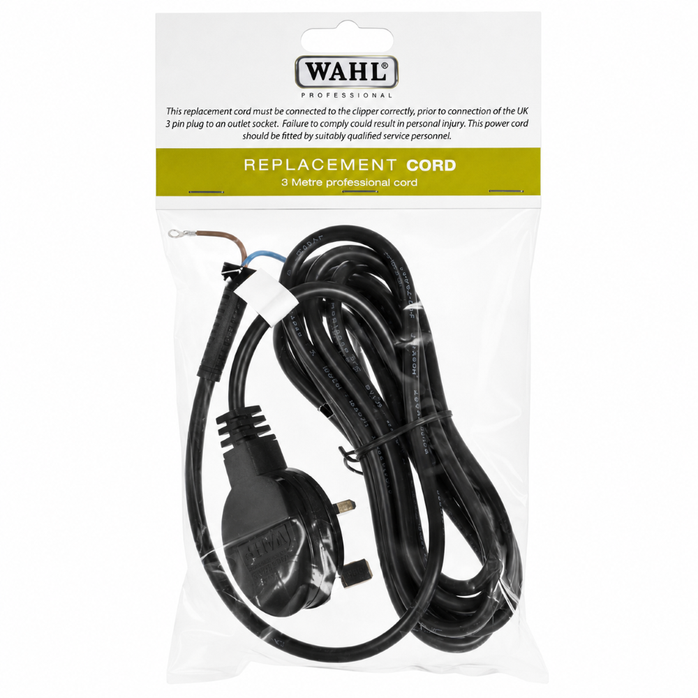 WAHL REPLACEMENT LEAD FOR CORDED CLIPPERS - 3 METERS