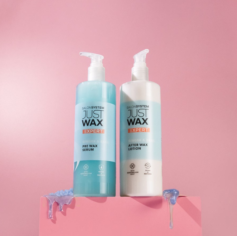SALON SYSTEM JUST WAX CLEANSE & PRIME - 500ml - Image 2