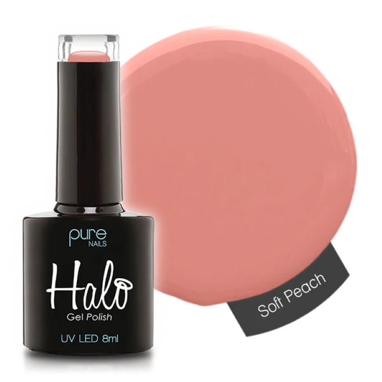 HALO GEL POLISH SOFT PEACH- 8ML