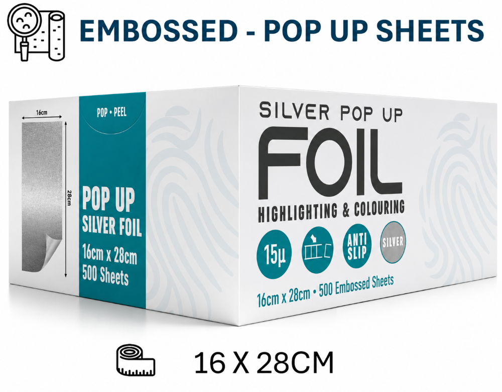 IDENTITY EMBOSSED POP UP SHEETS 16 X 28CM (500)