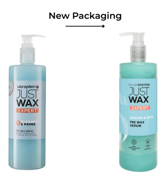 SALON SYSTEM JUST WAX CLEANSE & PRIME - 500ml - Image 3
