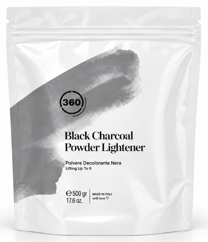 360 BLACK CHARCOAL BLEACH 9 LEVEL - 500G