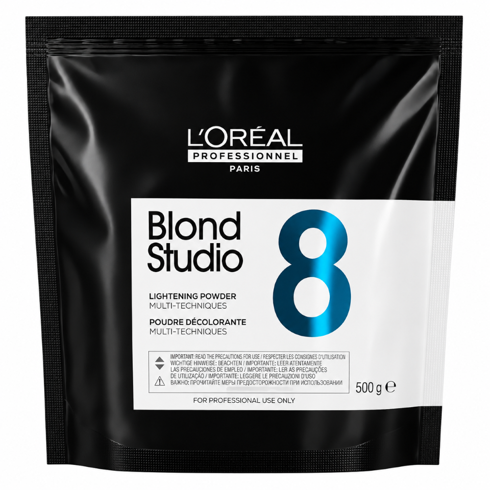 L'ORÉAL NO.8 BLOND STUDIO LIGHTENING POWDER POUCH 500G
