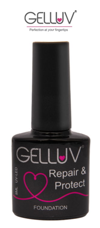 GELLUV GEL POLISH REPAIR & PROTECT BASE COAT - 8ml