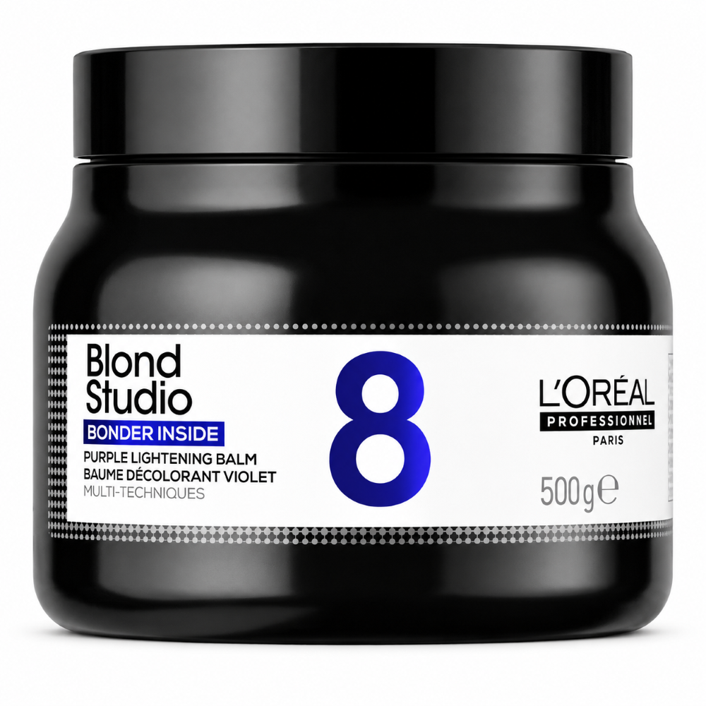 L'ORÉAL NO.8 BLOND STUDIO PURPLE LIGHTENING BALM 500G