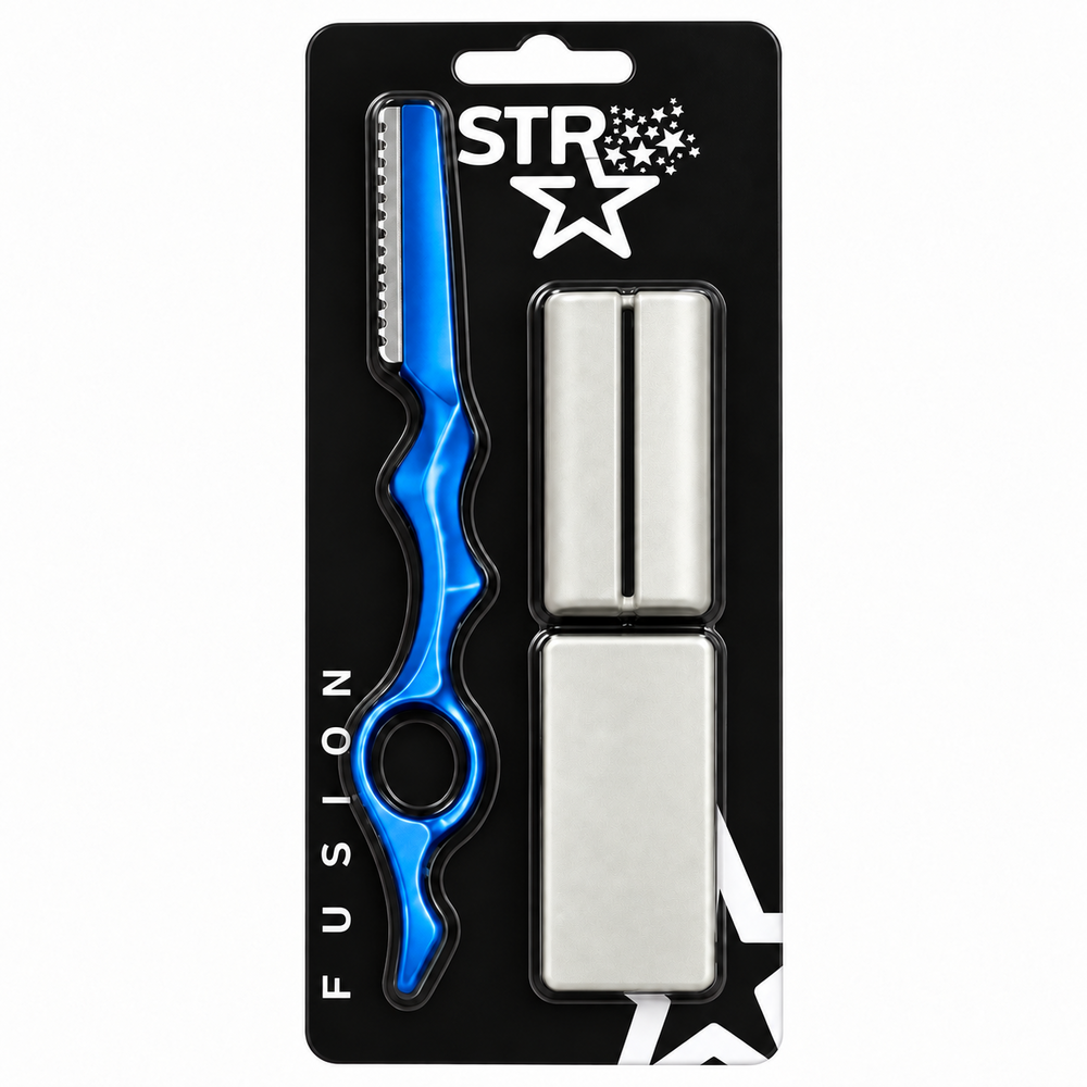 STR FUSION HAIR RAZOR - BLUE