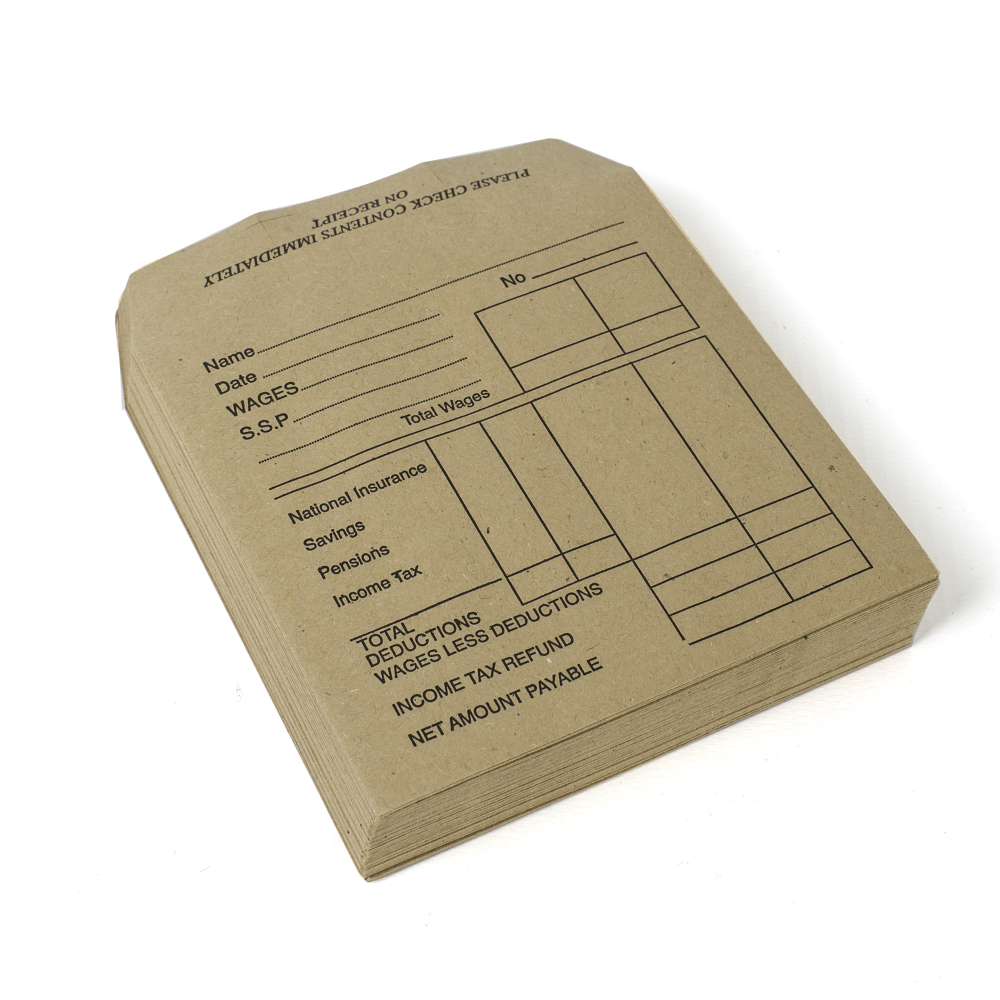 WAGE ENVELOPES (50 PACK)