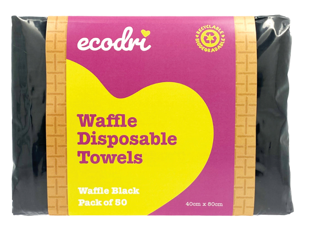 ECODRI WAFFLE DISPOSABLE TOWELS (50PK)