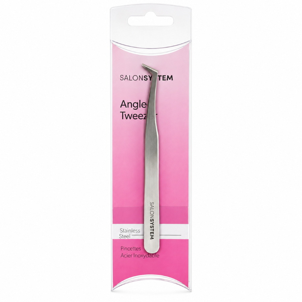 SALON SYSTEM TWEEZER - ANGLED