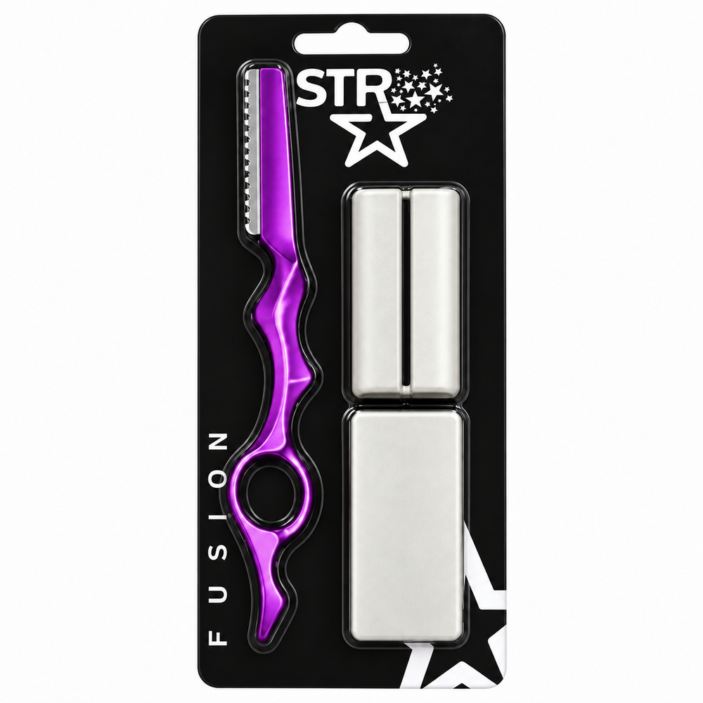 STR FUSION HAIR RAZOR - PURPLE