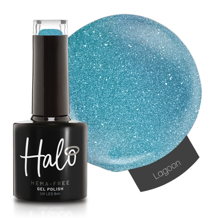 HALO GEL POLISH LAGOON - 8ML (UNDER THE SEA) - HEMA FREE
