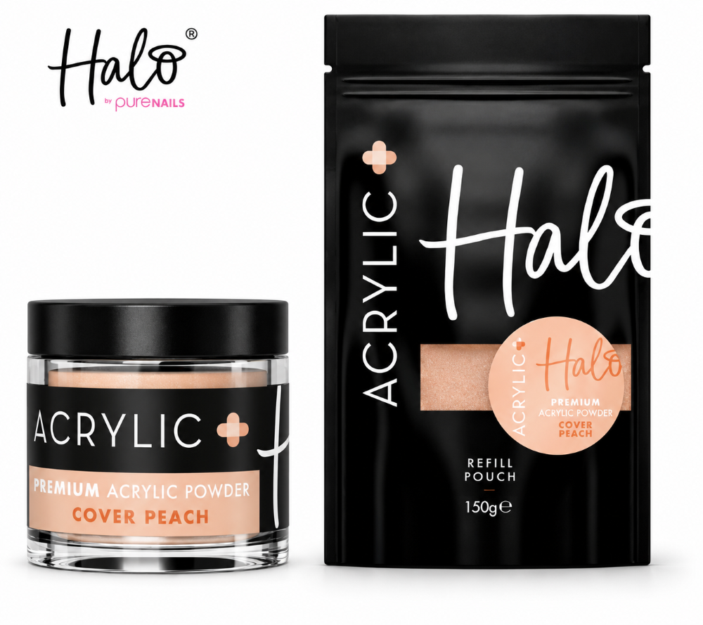 HALO ACRYLIC POWDER COVER PEACH