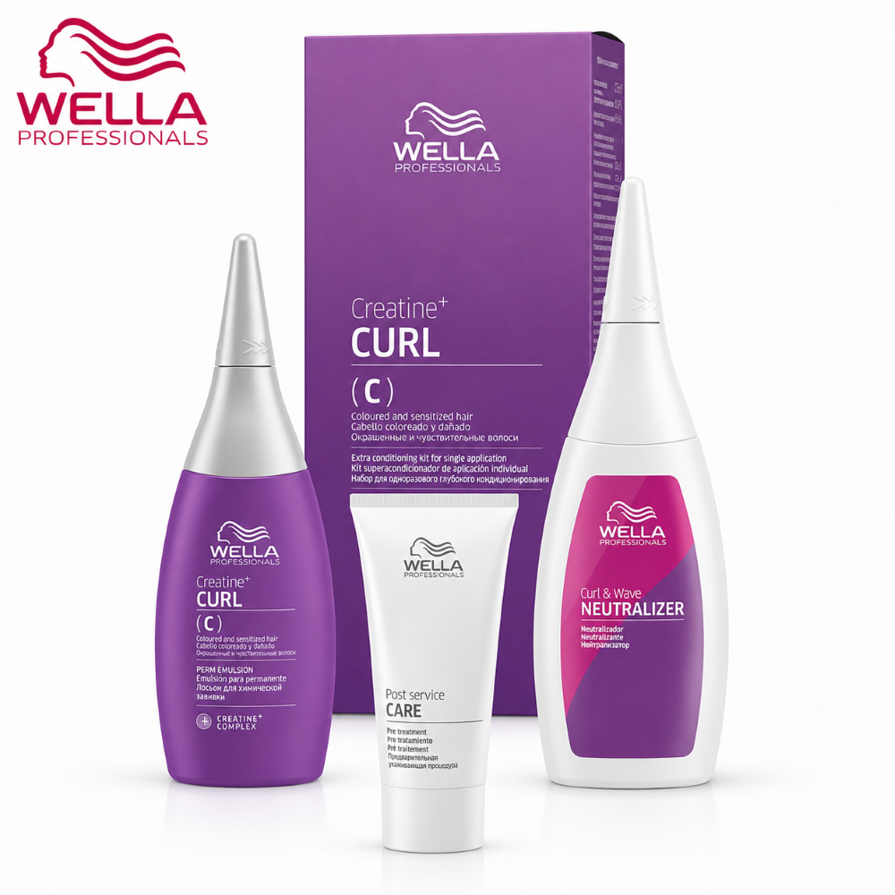 WELLA CREATINE+ CURL (C) - COLOURED & SENSITISED KIT