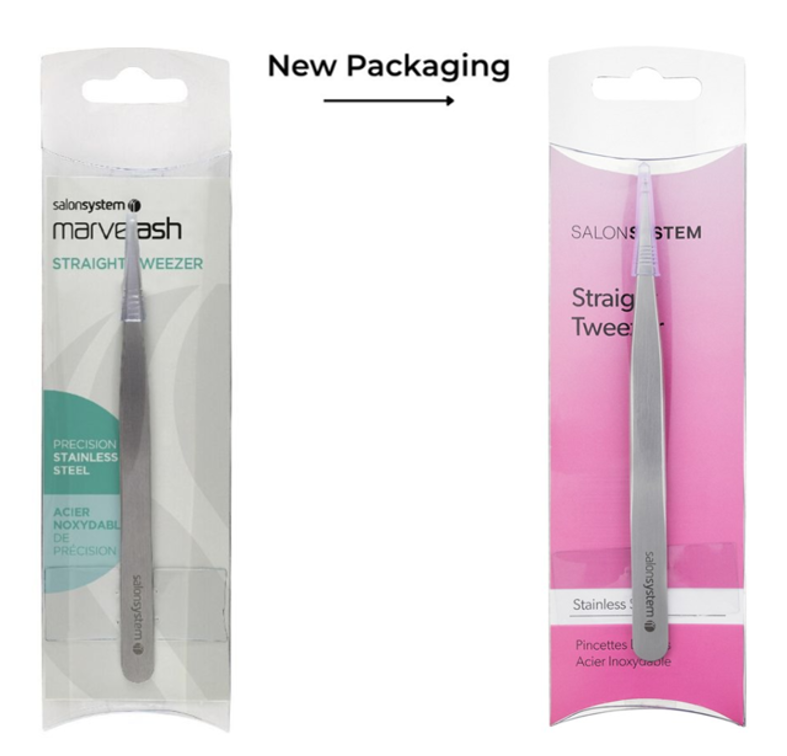 SALON SYSTEM TWEEZER - STRAIGHT - Image 3
