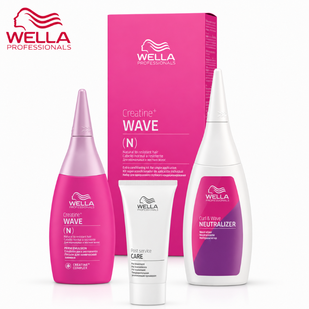 WELLA CREATINE+ WAVE (N) - NORMAL to RESISTANT KIT