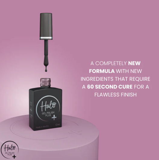 HALO GEL POLISH PLUS BERRIES - 12ML - HEMA FREE - Image 3
