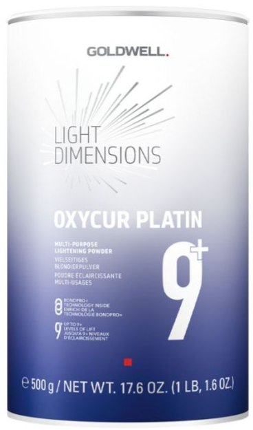 GOLDWELL OXYCUR PLATIN 9+ LEVEL MULTI PURPOSE LIGHTENER 500G