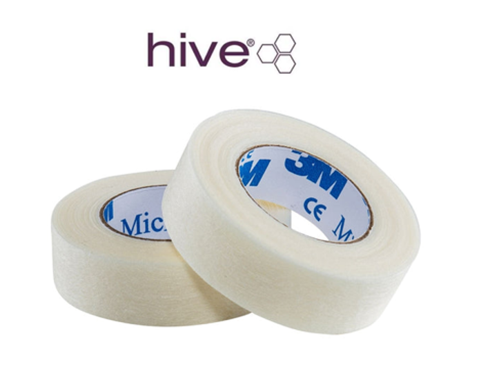 HIVE MICROPORE TAPE 1.25CM - (2 Rolls) - Image 2