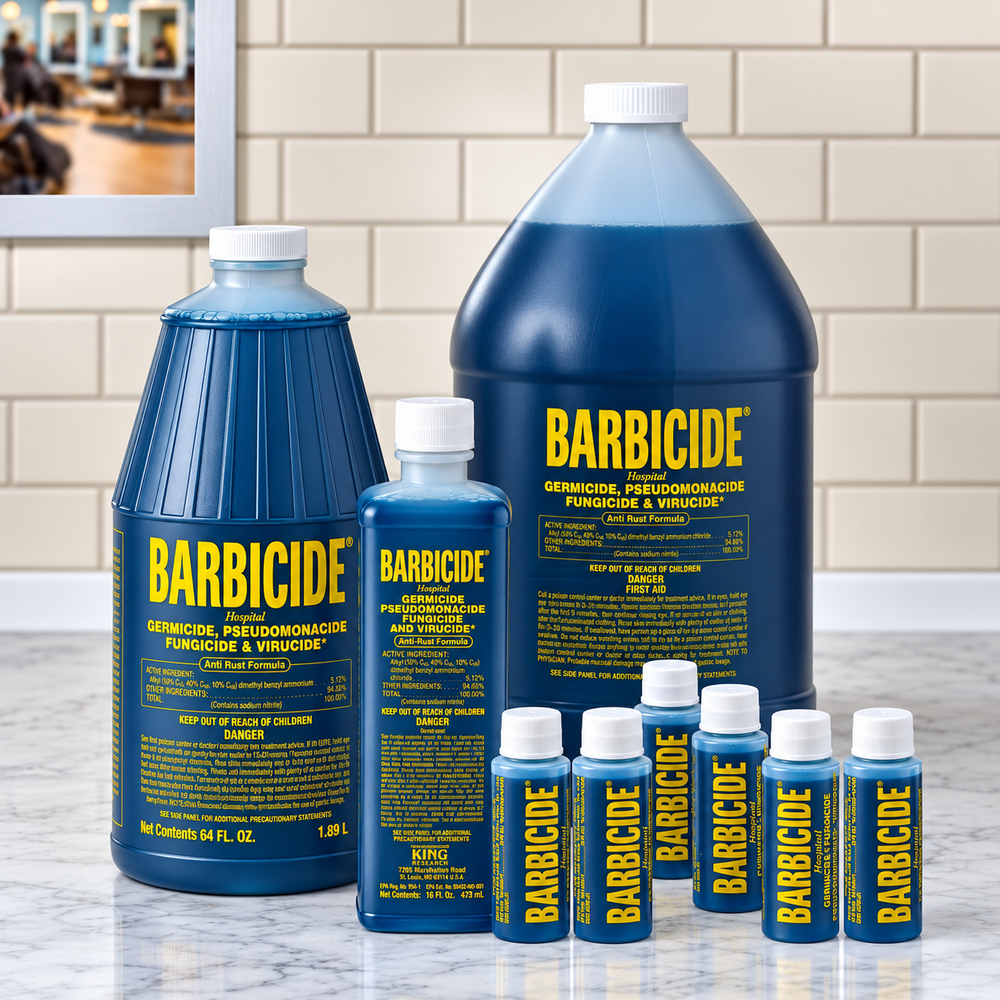 BARBICIDE DISINFECTANT JAR - LARGE - Image 3
