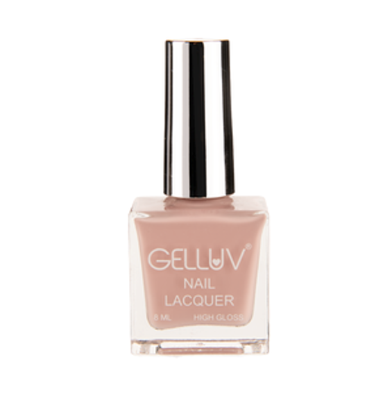 GELLUV NAIL LACQUER  - BARELY NAKED 8ML
