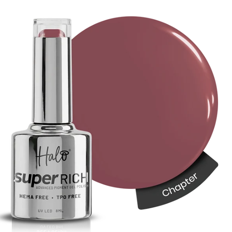 HALO SUPER RICH ADVANCED PIGMENT GEL POLISH 8ML -  CHAPTER