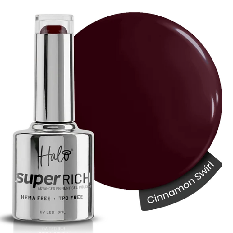 HALO SUPER RICH ADVANCED PIGMENT GEL POLISH 8ML - CINNAMON SWIRL