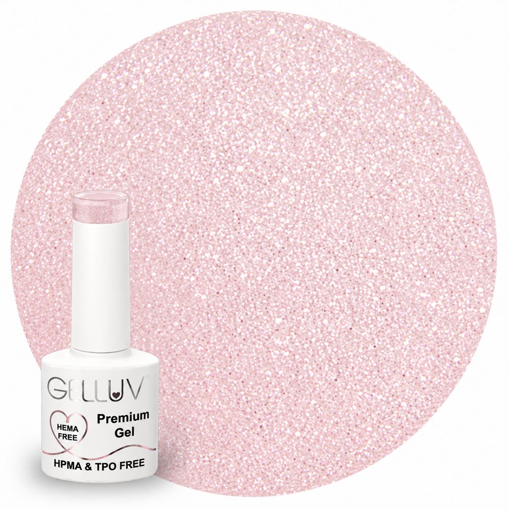 GELLUV NO WIPE SPARKLE TOP COAT 8ML - ESSENCE