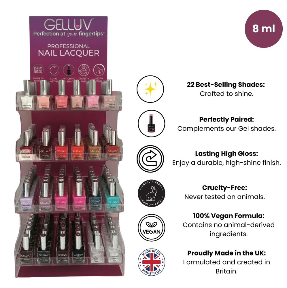 GELLUV NAIL LACQUER - BELLE 8ML - Image 2