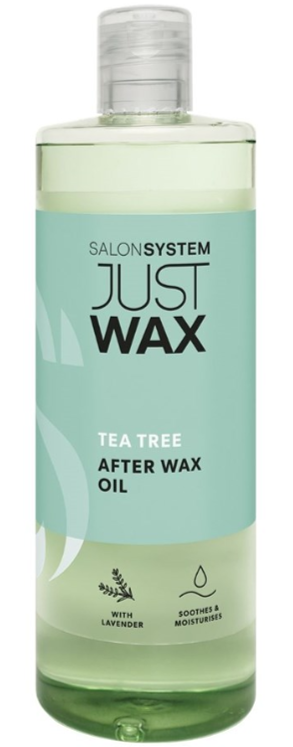 SALON SYSTEM JUST WAX TEA TREE AFTER WAX OIL - 500ml